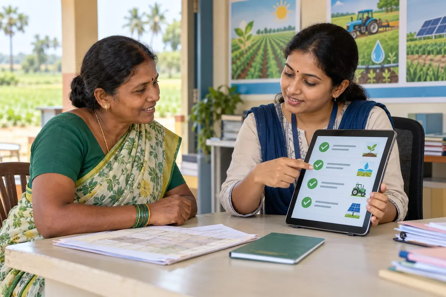 Drip Irrigation, Solar Pump & Tractor Scheme Approval