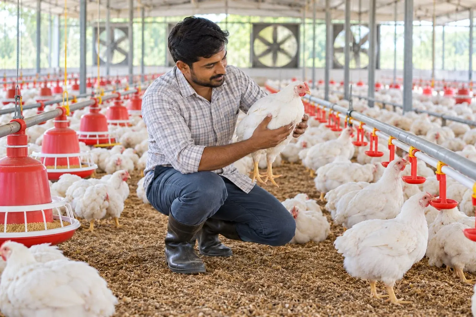 Automated Broiler Environment & Growth Monitoring