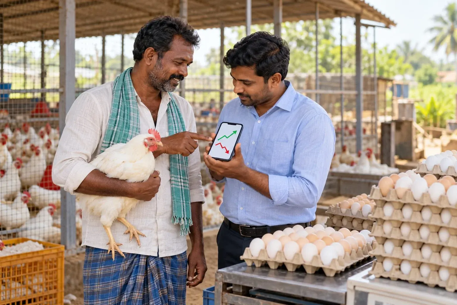Real-Time Egg & Broiler Farm-Gate Price Advisory